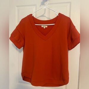 Madewell Short Sleeve V Neck